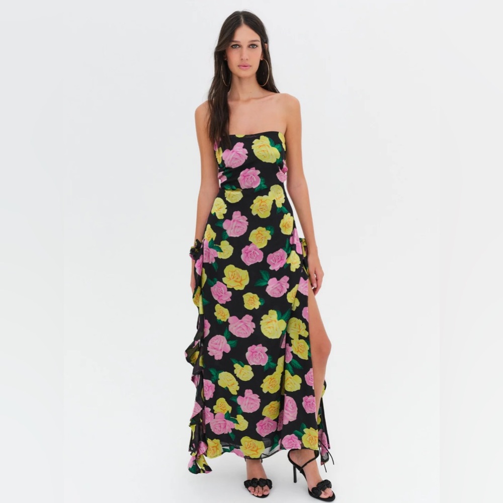 NWT For Love & Lemons Madison Maxi Dress Size Small